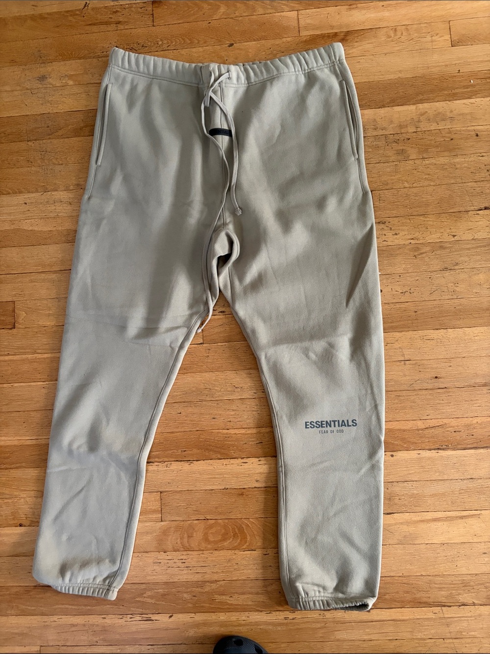 Fear of God Essentials Light Gray Joggers